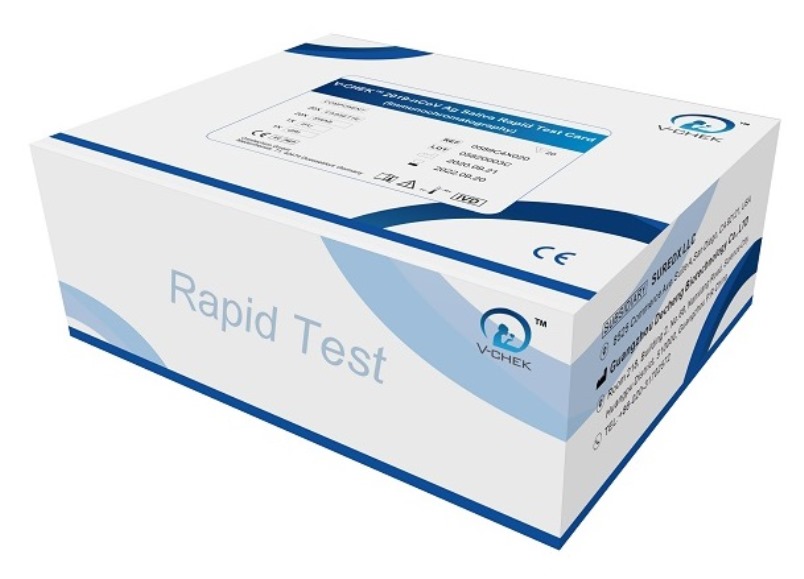 Test Rapido Antigene su saliva